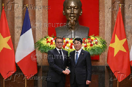 French President Macron visits Vietnam