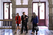 Portuguese President receives political party leaders following parliamentary elections