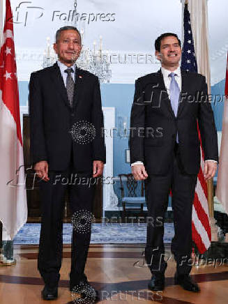 U.S. Secretary of State Rubio meets with Singapore's Foreign Minister Balakrishnan, in Washington