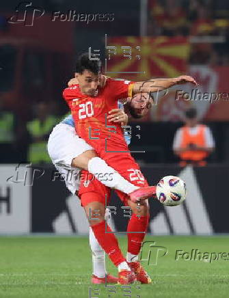 FIFA World Cup 2026 qualifier - North Macedonia vs Belgium