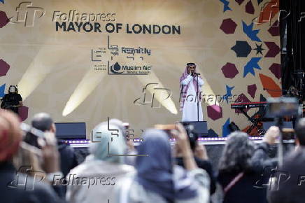 Eid al-Adha celebrations in London's Trafalgar Square