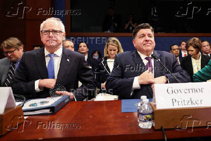House Oversight Committee hearing with U.S. governors about state policies regarding undocumented migrants, in Washington
