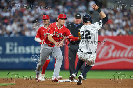 MLB: Los Angeles Angels at New York Yankees