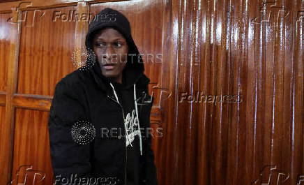 Police officer accused of shooting and killing a hawker in court, at Milimani Law Courts in Nairobi