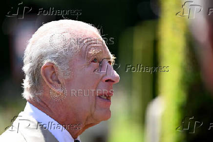Britain's King Charles visits Walmer Castle