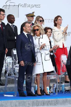 Annual Bastille Day celebrations in Paris