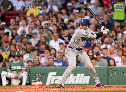 MLB: Los Angeles Dodgers at Boston Red Sox