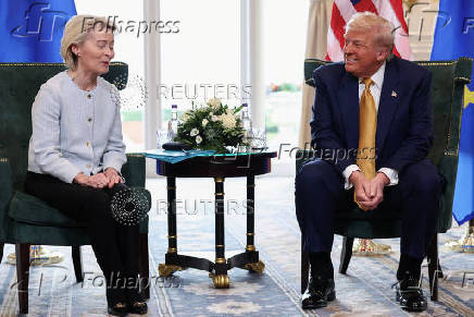 U.S. President Trump visits Scotland