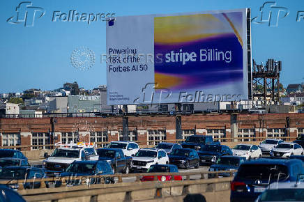 Billboards advertising artificial intelligence services in San Francisco