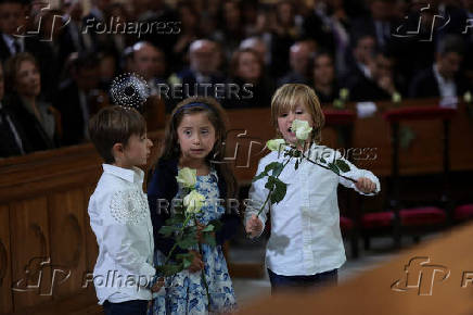 Funeral of Colombian Senator Miguel Uribe Turbay, in Bogota