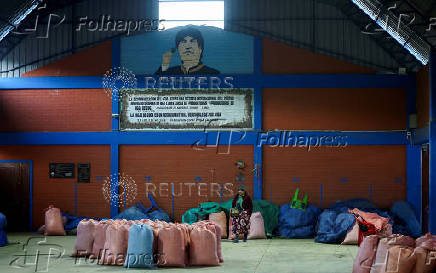 Inside a coca farm and market in Bolivia's countryside ahead of the general election