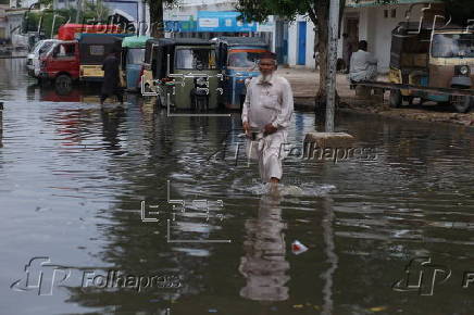 Monsoon rains hits Pakistan