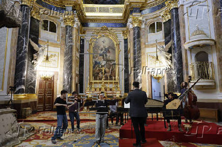 Ensayo general de la obra inédita de Boccherini