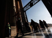 People participate in a Jubilee for the sick at the Vatican