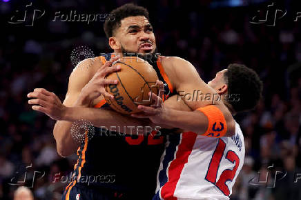 NBA: Playoffs-Detroit Pistons at New York Knicks