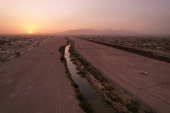 The border between Mexico and the U.S. as Trump marks 100 days in office