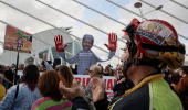Protest against regional leader Carlos Mazon in Valencia
