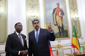 Nicolás Maduro se reúne con primer ministro de Granada, Dickon Mitchell