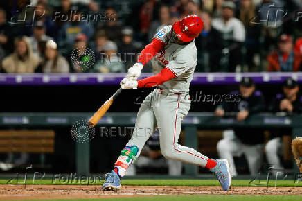 MLB: Philadelphia Phillies at Colorado Rockies