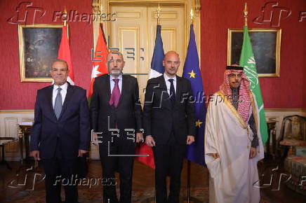 French Foreign Minister Barrot meets counterparts from Egypt, Jordan, and Saudi Arabia