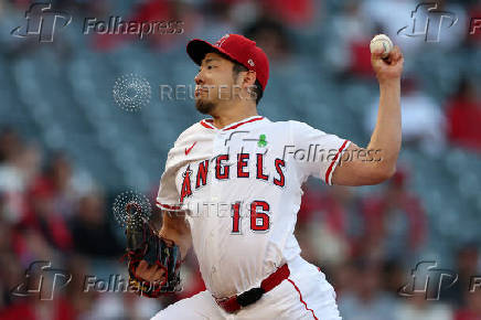 MLB: Miami Marlins at Los Angeles Angels