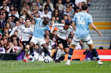 English Premier League - Fulham vs Manchester City