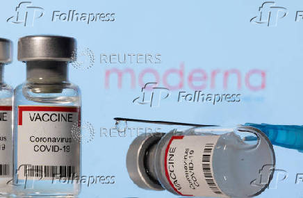 FILE PHOTO: Illustration shows vials labelled 