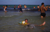 FIFA Club World Cup - Previews - Boca Junior fans at Miami Beach