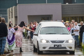 Funeral for 17-year-old Pheobe Bishop in Bundaberg, Queensland