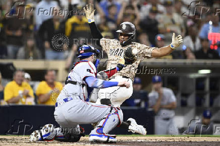 MLB: Texas Rangers at San Diego Padres