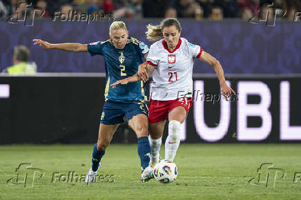 Polônia x Suécia UEFA Womens EURO 2025