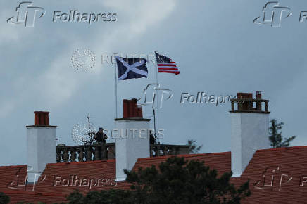 U.S. President Trump visits Scotland