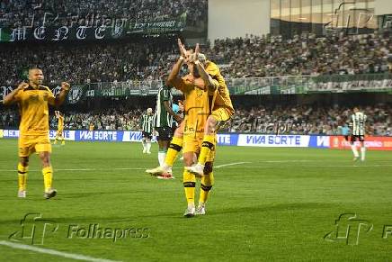Partida entre Coritiba x Amazonas, pela 19ª rodada do Campeonato Brasileiro Série B