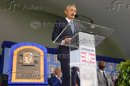 MLB: Hall of Fame-Induction Ceremony