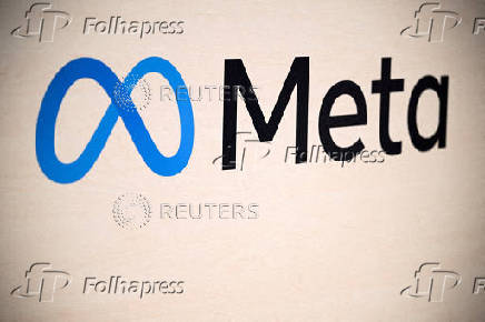 FILE PHOTO: Meta Platforms' corporate logo