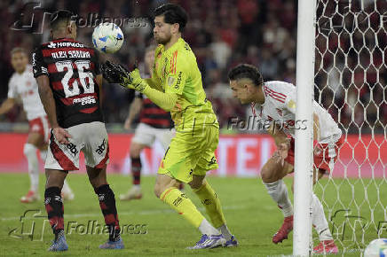 Partida entre Flamengo X Internacional válida pela Copa Libertadores  2025.