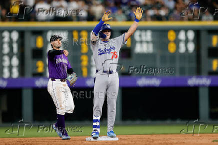 MLB: Los Angeles Dodgers at Colorado Rockies