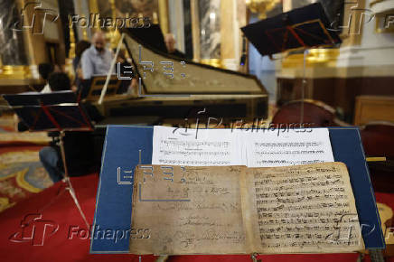 Ensayo general de la obra inédita de Boccherini