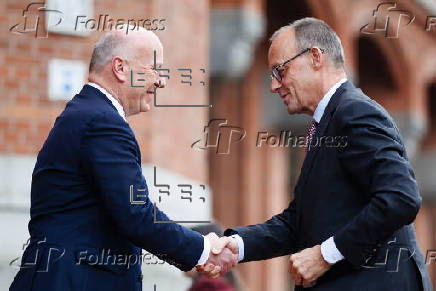 German Chancellor Merz meets Governing Mayor of Berlin Kai Wegner