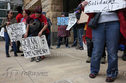 Hearing in the case related to Kilmar Abrego Garcia, the Salvadoran man who was deported without due process, in Greenbelt