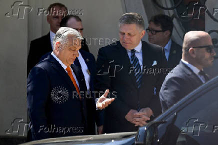 Hungarian PM Orban visits Slovakia