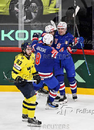IIHF World Championships - Semi Finals - Sweden v United States