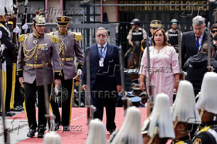 The inauguration of Ecuador's President Daniel Noboa, in Quito