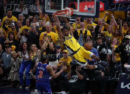 NBA: Playoffs-New York Knicks at Indiana Pacers