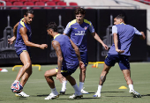Entrenamiento del Atlético de Madrid