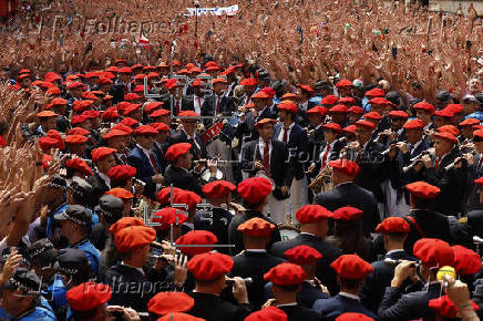 Todo listo para el comienzo de los Sanfermines