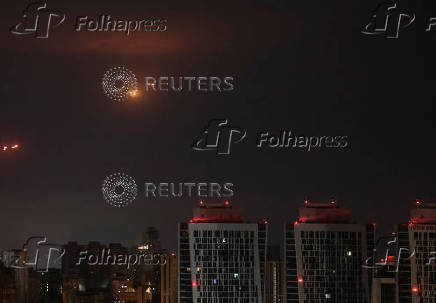 Russian drone strike in Kyiv