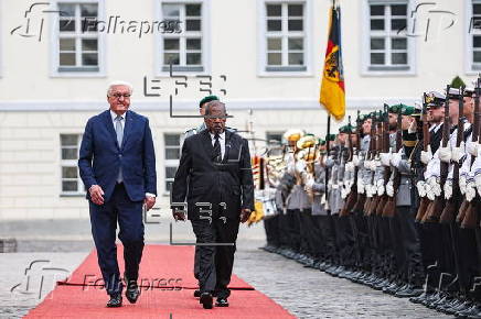 Papua New Guinea's Governor General Bob Dadae visits Berlin
