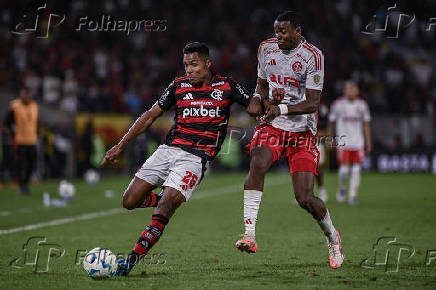 Partida válida pela Copa Libertadores da América entre Flamengo e Internacional