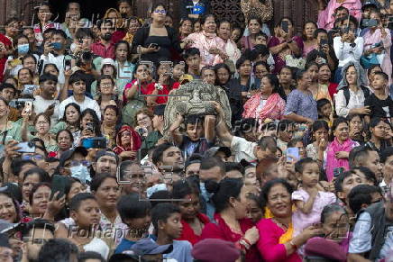 Nepal's Indra Jatra festival in Kathmandu